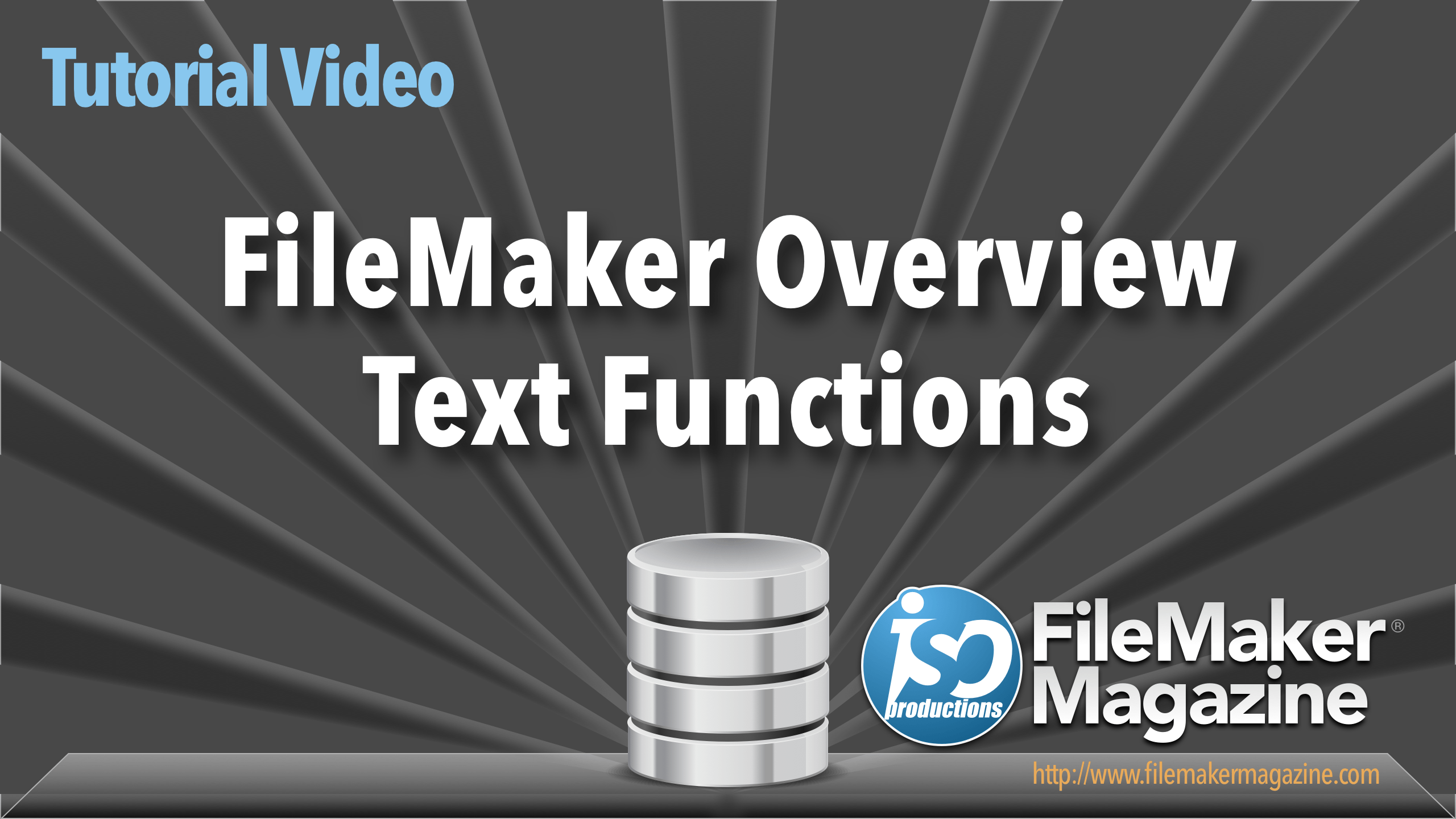 FileMaker Overview: Text Functions