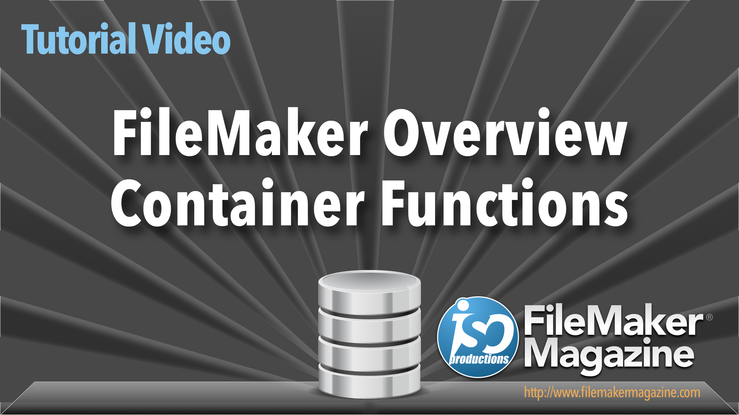 FileMaker Overview: Container Functions