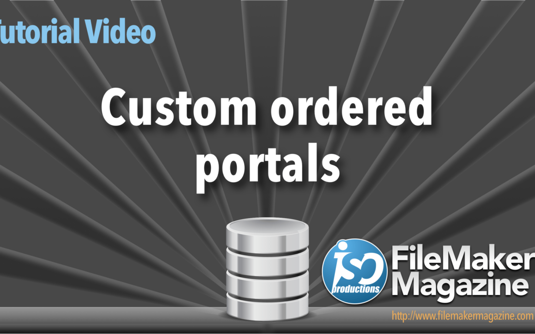 Custom ordered portals