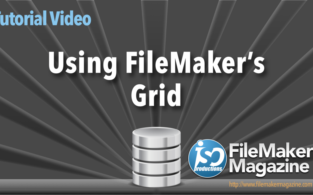 Using FileMaker’s Grid