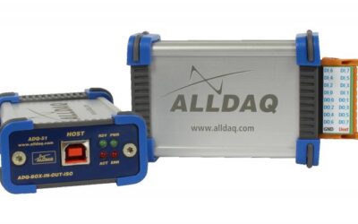 Isolierte Digitale Ein- und Ausgänge bis 35V/600mA von ALLDAQ