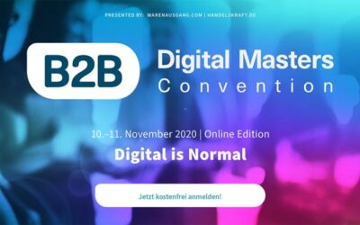 B2B Digital Masters Convention geht als Online-Edition in die zweite Runde