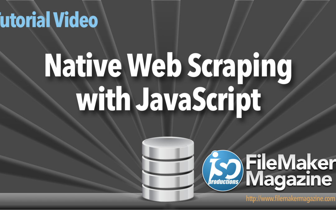 Native Web Scraping with JavaScript