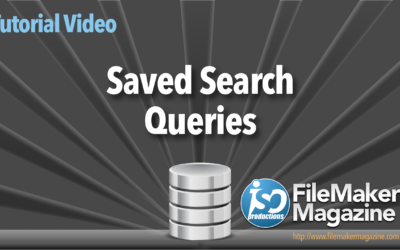 Saved Search Queries