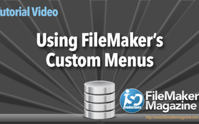 Using Custom Menus
