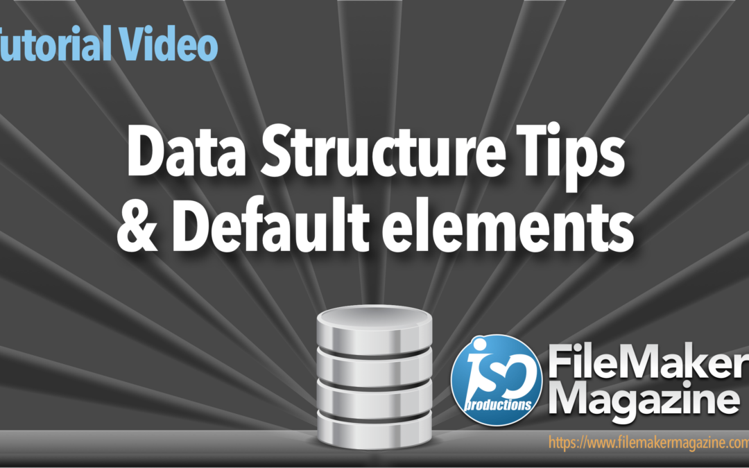 Data Structure & Default Elements