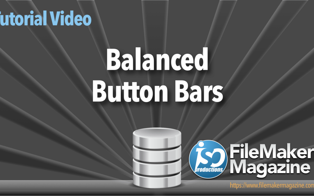 Balanced Button Bars