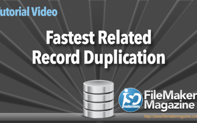 Fastest Related Record Duplications