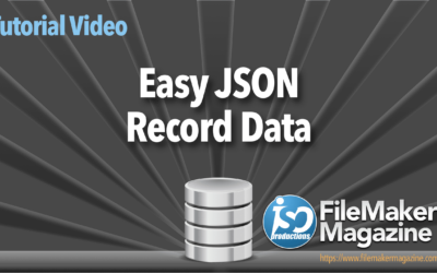 Easy JSON Record Data