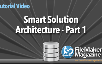 Smart Solution Architecture – Part 1