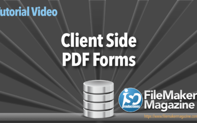 Client Side PDF Forms