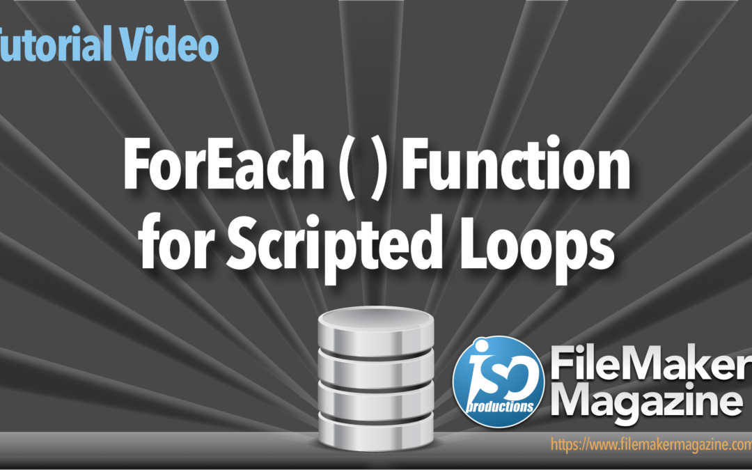 ForEach Function for Scripted Loops