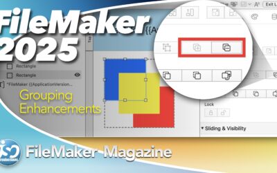 FileMaker 2025 (v22) – Grouping Enhancements