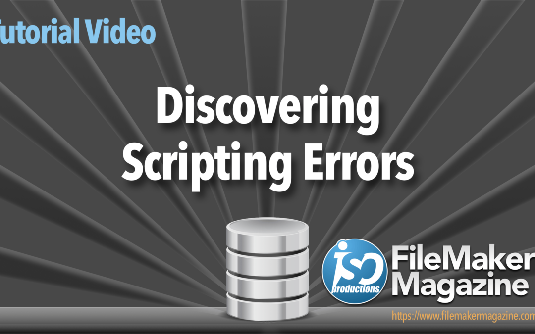 Finding Scripting Errors